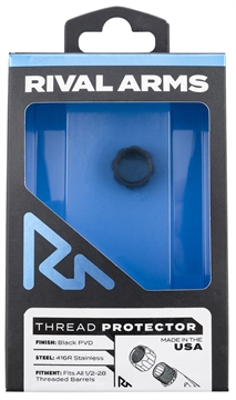 Picture of Rival Arms Thread Protector 9mm Luger Black PVD 416R Stainless Steel 1/2"-28 tpi RARA300001A