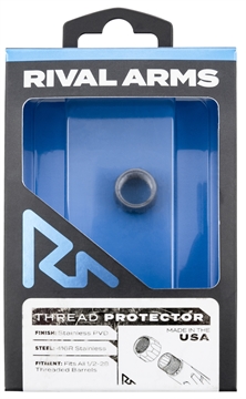 Picture of Rival Arms Thread Protector 9mm Luger Stainless PVD 416R Stainless Steel 1/2"-28 tpi RARA300001D