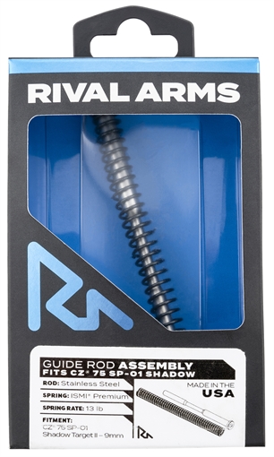 Picture of Rival Arms Guide Rod Assembly Guide Rod Assembly CZ 75 SP-01 Shadow Target II Black Stainless Steel RARA50C201S
