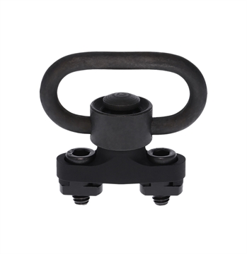 Picture of Rival Arms Swivel Stud Mount Black Manganese Phosphate Finish, 1.5" Recessed Button Steel Swivel compatible with Picatinny Rail RARA92P2A