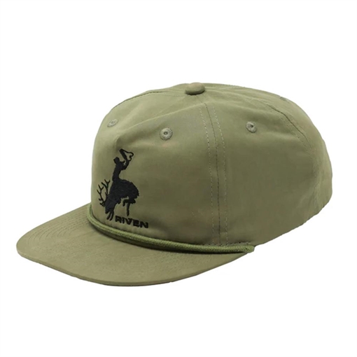 Picture of Riven Bucking Elk Rope Hat Loden Green 65009 710617650092