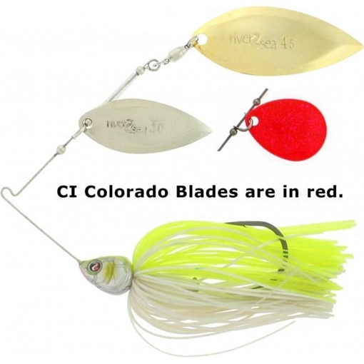 Picture of RIVER2SEA LLC R2S�ISH�MONROE�BLING�3/8OZ�DOUBLE�WILLOW�02�LEMONADE�TWIS IM-Bg3/8DW/02