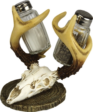 Picture of RIVER'S EDGE GIFTS EURO DEER SALT & PEPPER SHAKERS 526Z