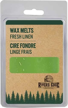 Picture of RIVERS EDGE MELT WAX 2.5OZ FRESH LINEN FOR CANDLE WARMER 2951