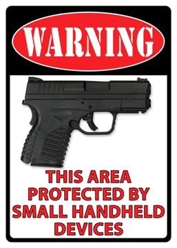 Picture of RIVERS EDGE SIGN 12"x17" WARNING-THIS AREA IS PROTECTED 1489
