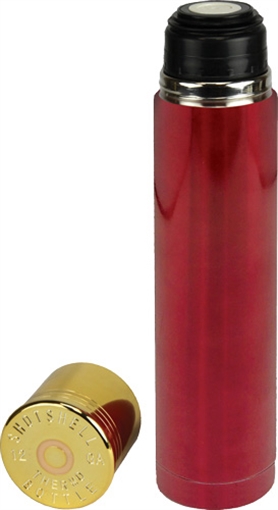 Picture of RIVER'S EDGE GIFTS VACUUM BOTTLE SHOTSHELL 1000ML RED 2013