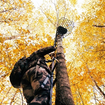 Picture of Rivers Edge Treestands Rivers Edge Lite Foot Hang On Stand Aluminum RE557