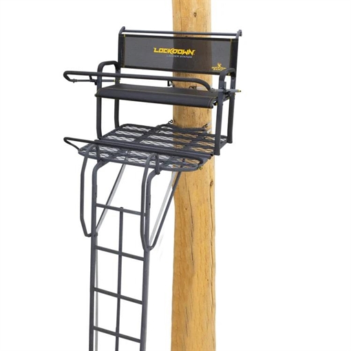 Picture of River's Edge Lockdown Ladder Treestand 2-Man 21 ft LD202