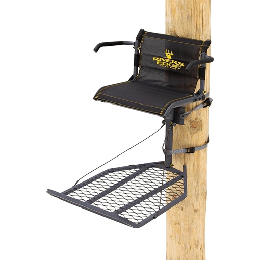 Picture of Rivers Edge Lounger Hang-On Treestand Black RE521