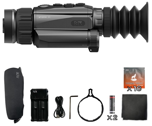 Picture of Rix Optics (visir Inc) RIX Storm S6 Thermal Black 3.5x35mm, Multi Reticle, 2x Zoom, 640x480, 12 Microns, 50 Hz Resolution RIX STORMS6