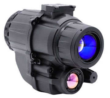 Picture of RIX Tactical RENV-M, Thermal/IIT Fusion Monocular, 25mm, White Phosphor, Black RENVMW14