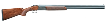 Picture of Rizzini USA 260212 BR110 Sporter 12 Gauge Break Open 3" 2rd 32" Matte Gray Cerakote Chrome Lined Vent Rib Barrel, Matte Gray Cerakote Receiver, Turkish Walnut Wood Fixed Pistol Grip Stock, Right Hand 26011232