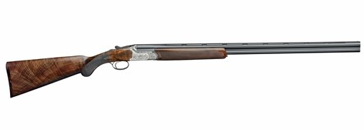 Picture of Rizzini USA BR220 Field 28 Gauge 28" Nickel Chrome Coin Anodized Steel Steel Receiver Engraved Grade 2.5 Turkish Walnut Wood Stock 2201-2828