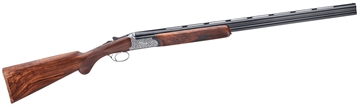 Picture of Rizzini USA Round Body EM Full Size 20 Gauge Break Action 2rd 29" Vent Rib Barrel, Coin Anodized Silver Receiver, Fixed w/Prince of Whales Grip Grade III Turkish Walnut Stock 41012029