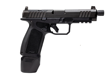 Picture of Rost Martin RM1F Tactical Handgun 9mm Luger 17(1) & 24(1)rd Magazines 4.5" Threaded Barrel Optic Ready Suppressor High Sights RM1FBLKOSPT