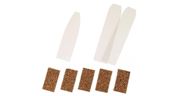 Picture of RNT Calls Diablo Duck Call Reed Set Three Reeds Five Corks RNT1097