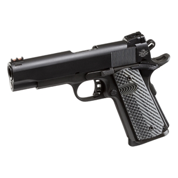 Picture of Rock Island Rock Ultra CCO 45 ACP 7+1 4.20" Button-Rifled Barrel, Black Parkerized Serrated Steel Slide, Black Anodized Aluminum Frame w/Beavertail, G10 Tactical Grip, Right Hand 51857