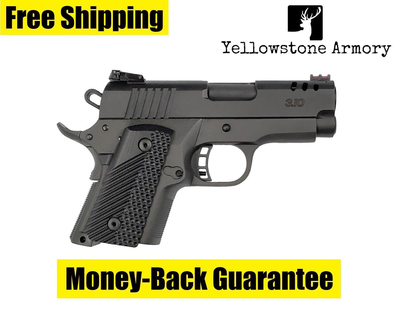 Rock Island BBR 3.10 Pistol 9mm 3.1 in. Parkerized Black 10 rd. 56639-img-0