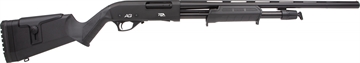 Picture of Armscor YAG20 Pump Shotgun, 20 Gauge, 3" Chamber, 22" Barrel, Synthetic Stock, Matte Finish, Black, Bead Front Sight, 5 Rounds, Includes 3 Chokes, IC, M, F YPA20H22-B YPA20H22B