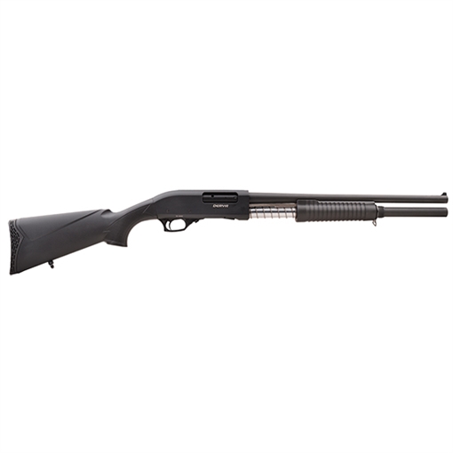 Picture of Rock Island Meriva 12 Gauge with 18.50" Barrel, 3" Chamber, 5+1 Capacity, Black Parkerized Metal Finish & Black Synthetic Stock Right Hand (Full Size) CR103