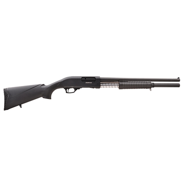 Picture of Rock Island Meriva 12 Gauge with 18.50" Barrel, 3" Chamber, 5+1 Capacity, Black Parkerized Metal Finish & Black Synthetic Stock Right Hand (Full Size) CR103