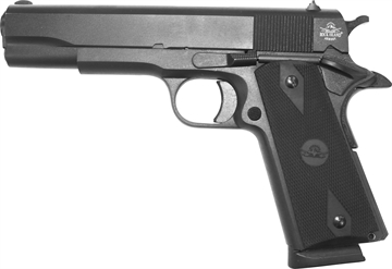 Picture of Armscor GI Entry, Semi-automatic, 1911, Full Size, 9MM, 5" Barrel, Rubber Grips, Manual Safety, Parkerized Finish, Black, 10 Rounds, 1 Magazine 56626