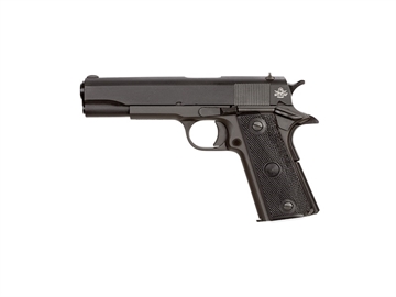 Picture of Armscor GI Standard FS, 1911, Semi-automatic, Metal Frame Pistol, Full Size, 9MM, 5" Barrel, Steel, Parkerized Finish, Black, Rubber Grips, Fixed Sights, 10 Rounds, 1 Magazine 51615