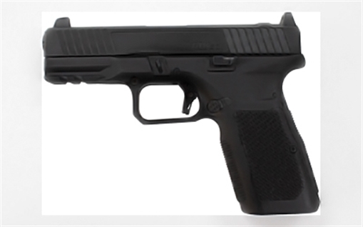 Picture of Armscor STK150, Semi-automatic, Striker Fired, Full Size, Aluminum Frame Pistol, 9MM, 4" Barrel, PECVD Finish, Black, Fixed Sights, G10 Grip, 17 Rounds, 2 Magazines 56611
