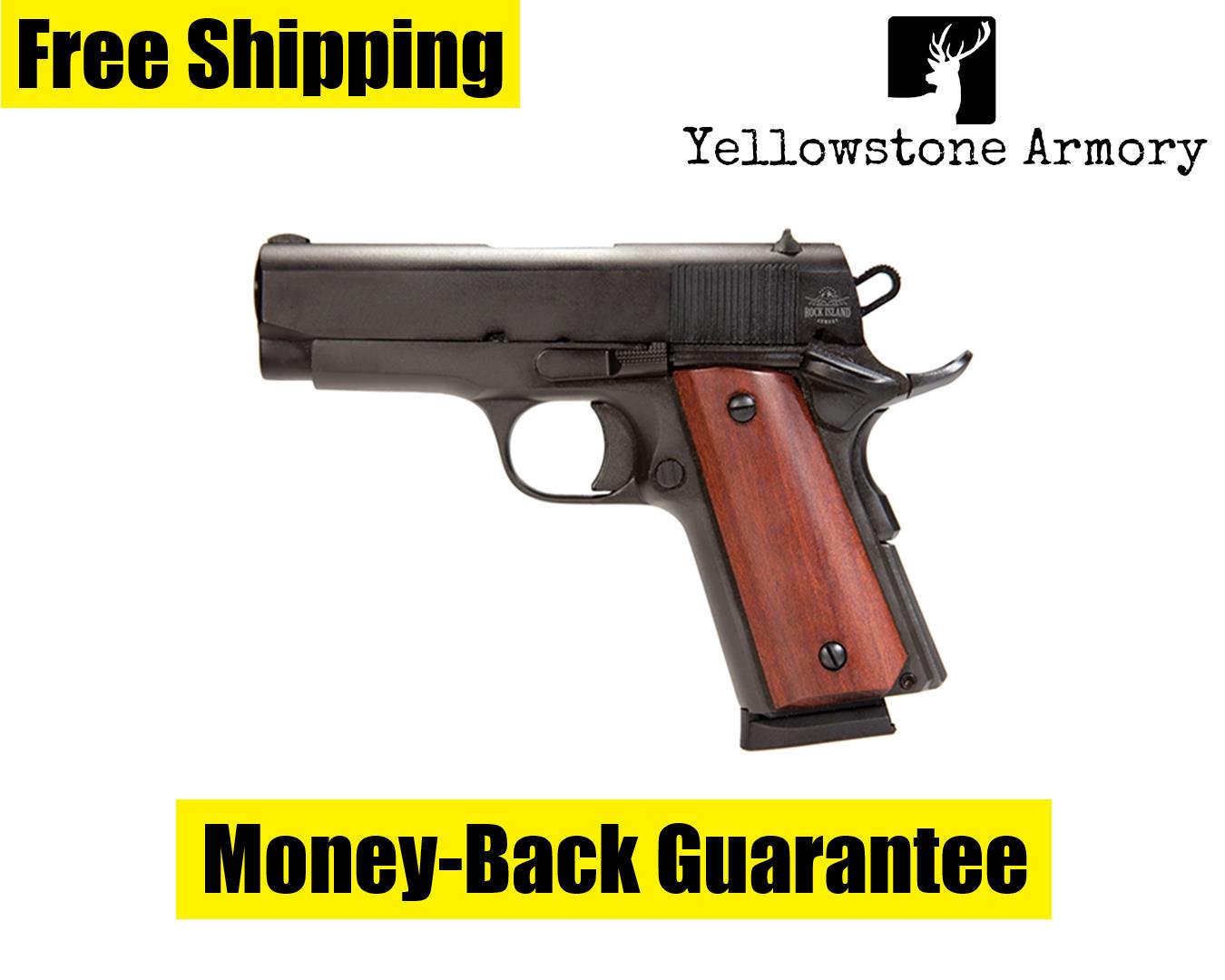 Rock Island GI Standard CS 1911 Pistol 45 ACP 3.2 in. Black 51416-img-0
