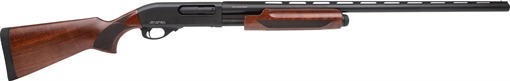 Picture of Rock Island PA12 Turkey 12 Gauge Pump 3.5" 4+1, 24" Black Anodized Smooth Bore/Vent Rib Barrel & Receiver, Fixed Walnut Wood Stock PA12MNL24