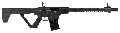 Picture of Rock Island VR80 12 Gauge 5+1 3" 20" Barrel, Exclusive Smoke Cerakote Finish, Aluminum Receiver, Model 4 Barrel Shroud, Synthetic Stock, Flip Up Front & Rear Sights VR80SMOKE