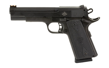 Picture of Armscor XTM 22 Magnum, 1911, Semi-automatic, Metal Frame Pistol, Full Size, 22 WMR, 5" Barrel, Steel, Parkerized Finish, Black, Rubber Grips, Fiber Optic Front Sight, 14 Rounds, 1 Magazine 51996