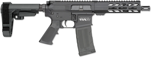 Picture of Rock River Arms DS21322 LAR-15M RRAGE 223 Rem/5.56 NATO 30+1 7" Black Anodized Steel Threaded Barrel, M-LOK Handguard, Black Aluminum Picatinny Rail Receiver, Black Polymer SBA3 Brace & Black A2 Grip DS21322 842834123414