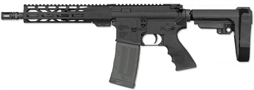 Picture of Rock River Arms LAR-15M RRAGE 300 AAC Blackout 30+1 10.50" Black Threaded Barrel, M-LOK Handguard, Black Aluminum Picatinny Rail Receiver, Black Polymer SB Tactical SBA3 Brace, Black A2 Grip BLK2142