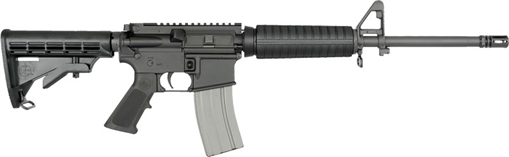 Picture of Rock River Arms LAR-15M CAR A4 5.56x45mm NATO 30+1 16" Chrome Moly Threaded Barrel w/A2 Flash Hider, RRA 6 Position Tactical CAR Stock, Overmolded A2 Grip, Includes Carrying Case & 1 Magazine AR1222
