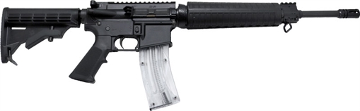Picture of Rock River Arms LAR-22 MID A4 Rifle 22 LR. 16 in. Black Polymer 22L1855P