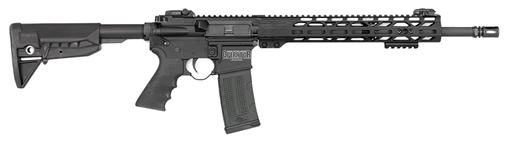 Picture of Rock River Arms LAR-15M Operator DMR 5.56x45mm NATO 30+1 16", Black, BCM SOPMOD Stock, 13" M-Lok Handguard, Hogue Beavertail Grip, Magpul MBUS Pro Sights, OEM Match Trigger OP1510