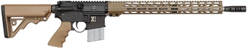 Picture of Rock River Arms LAR-15M X-1 223 Wylde 18" Stainless 20+1, Black Rec, Tan RRA Operator Stock & Hogue Grip, Carrying Case XAR1751TV1
