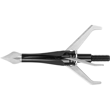 Show details for Rocket Broadheads Siphon XB 3-Blade Expandable 1-3/4" Cutting Diameter 100 gr - Black AR103EXPCB Picture of Rocket Broadheads Siphon XB 3-Blade Expandable 1-3/4" Cutting Diameter 100 gr - Black AR103EXPCB