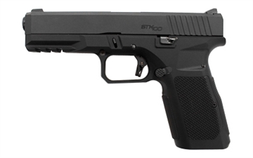 Picture of Armscor STK100, Semi-automatic, Striker Fired, Full Size, Metal Frame Pistol, 9MM, 4.5" Barrel, Black, Fixed Sights, 17 Rounds, 2 Magazines 57124