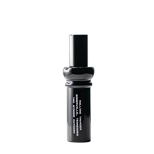 Picture of Rolling Thunder Game Call Two Stroke Double Reed Cutdown Attracts Ducks Blackout Acrylic DC212BLK