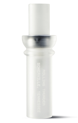 Picture of Rolling Thunder Game Call Two Stroke Double Reed Cutdown Attracts Ducks Frost Acrylic DC212CF