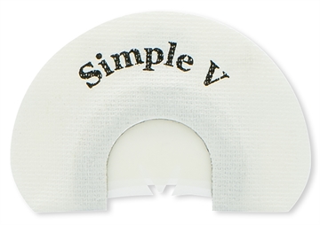 Picture of Rolling Thunder Game Call Simple Diaphragm Call 2 Reed V-Cut Attracts Turkey Species TC006-SV