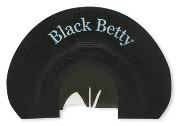 Picture of Rolling Thunder Game Call Black Betty Diaphragm Call 3 Reed Snake Tongue Cut Attracts Turkey Species TC008-BB