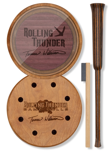 Picture of Rolling Thunder Game Call Terence Williamson Pot Calls & Strikers Attracts Turkey Species TCP-TW1