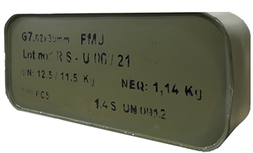 Picture of ROMARM 7.62X39 123G FMJ ROMANIAN STEEL SURPLUS 660RD CAN 39123