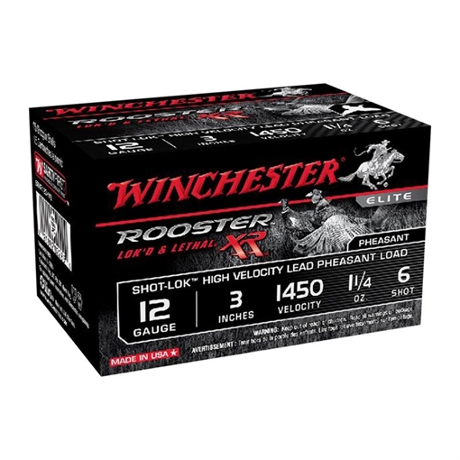 Picture of Winchester 12 GAUGE 3'' 1-1/4 OZ. #6 SHOT 15/BOX SRXR123HV6