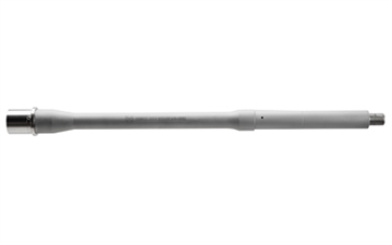 Picture of Rosco Manufacturing Purebred, Barrel, 223 Wylde, 13.7", Mid Length Gas System, Fits AR-15, Bead Blasted Finish, Silver PB-137-GVT-223W-8-M