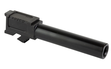 Picture of Rosco Manufacturing Bloodline, 9MM, 4" 416R Stainless Steel Barrel, 1:10, Melonite Finish, Nitride Black, Fits Glock 19 BL-G19-9MM-M-STD