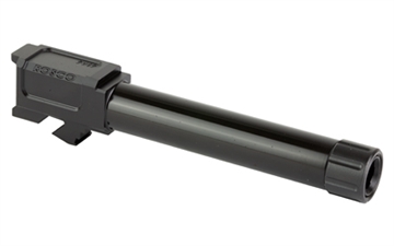 Picture of Rosco Manufacturing Bloodline, 9MM, 4.6" 416R Stainless Steel Barrel, Threaded, 1/2x28", 1:10, Melonite Finish, Nitride Black, Fits Glock 19 BL-G19-9MM-M-TB